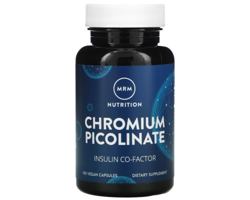 Хром піколінат MRM (Chromium Picolinate) 200 мкг 100 капсул Хром піколінат MRM (Chromium Picolinate) 200 мкг 100 капсул