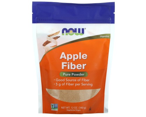 Яблучна клітковина Now Foods (Pure Apple Fiber) 340 г Яблучна клітковина Now Foods (Pure Apple Fiber) 340 г
