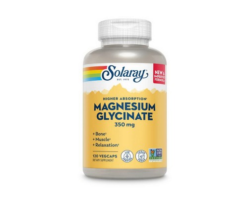 Magnesium Glycinate 350 mg (120 veg caps) Magnesium Glycinate 350 mg (120 veg caps)