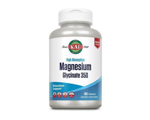 Magnesium Glycinate 350 (160 veg caps) Magnesium Glycinate 350 (160 veg caps)