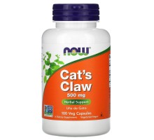 Котячий кіготь Now Foods (Cat`s Claw) 500 мг 100 рослинних капсул