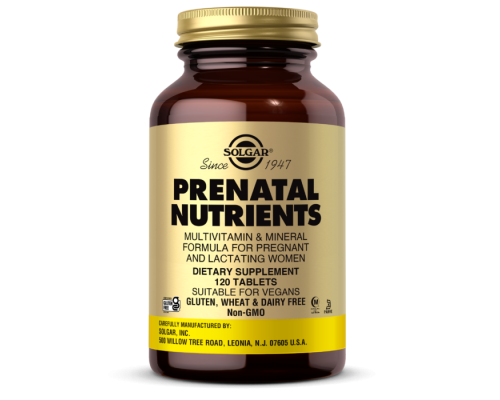Вітаміни і мінерали для вагітних Solgar (Prenatal Multivitamin & Mineral) 120 таблеток Вітаміни і мінерали для вагітних Solgar (Prenatal Multivitamin & Mineral) 120 таблеток