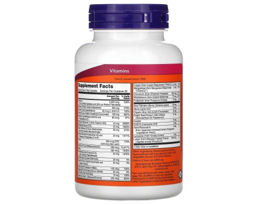 Вітаміни для чоловіків Адам Now Foods (Adam Men's Multi) 90 капсул Вітаміни для чоловіків Адам Now Foods (Adam Men's Multi) 90 капсул