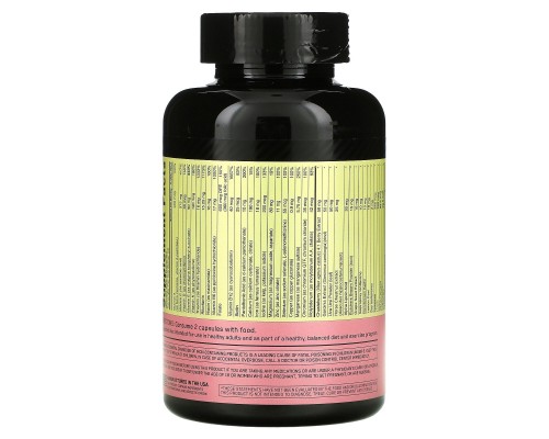 Вітамінний комплекс для жінок Optimum Nutrition (Opti-Women) 120 капсул Вітамінний комплекс для жінок Optimum Nutrition (Opti-Women) 120 капсул