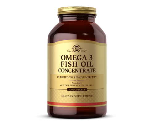 Риб'ячий жир концентрат Solgar (Omega-3 Fish Oil) 2000 мг 120 капсул Риб'ячий жир концентрат Solgar (Omega-3 Fish Oil) 2000 мг 120 капсул