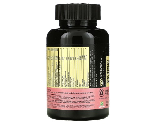 Вітамінний комплекс для жінок Optimum Nutrition (Opti-Women) 60 капсул Вітамінний комплекс для жінок Optimum Nutrition (Opti-Women) 60 капсул
