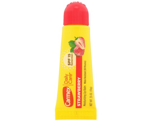 Бальзам для губ з полуницею SPF 15 Carmex (Lip Balm) 10 г Бальзам для губ з полуницею SPF 15 Carmex (Lip Balm) 10 г