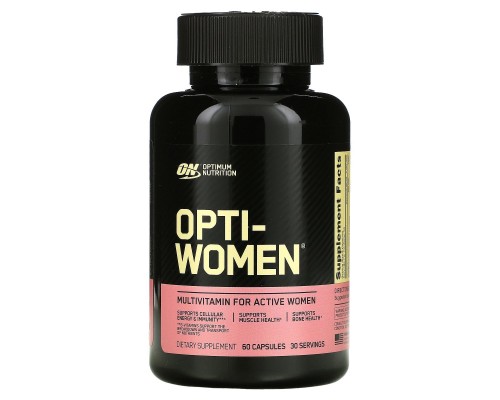 Вітамінний комплекс для жінок Optimum Nutrition (Opti-Women) 60 капсул Вітамінний комплекс для жінок Optimum Nutrition (Opti-Women) 60 капсул