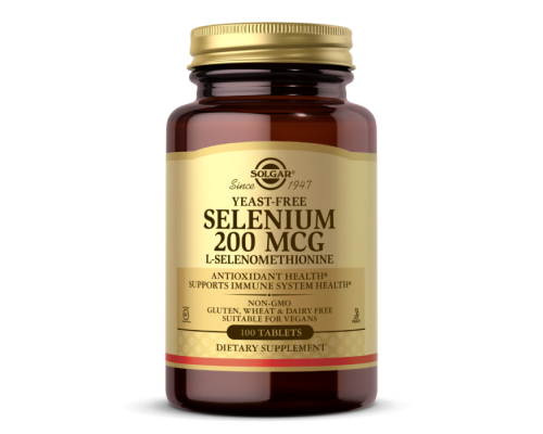 Селен Solgar (Selenium) 200 мкг 100 таблеток Селен Solgar (Selenium) 200 мкг 100 таблеток