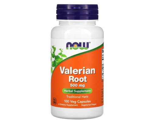 Корінь валеріани Now Foods (Valerian Root) 500 мг 100 капсул Корінь валеріани Now Foods (Valerian Root) 500 мг 100 капсул