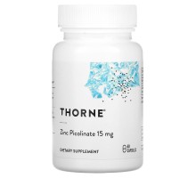 Цинк Піколінат Thorne Research (Zinc Picolinate) 15 мг 60 капсул