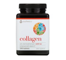 Колаген із вітаміном C Youtheory (Collagen with vitamin C) 290 таблеток