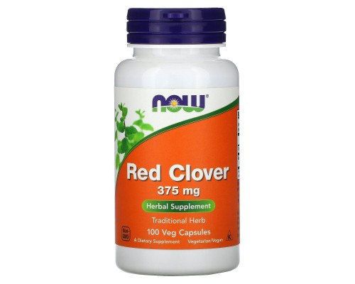 Червона конюшина Now Foods (Red Clover) 375 мг 100 капсул Червона конюшина Now Foods (Red Clover) 375 мг 100 капсул