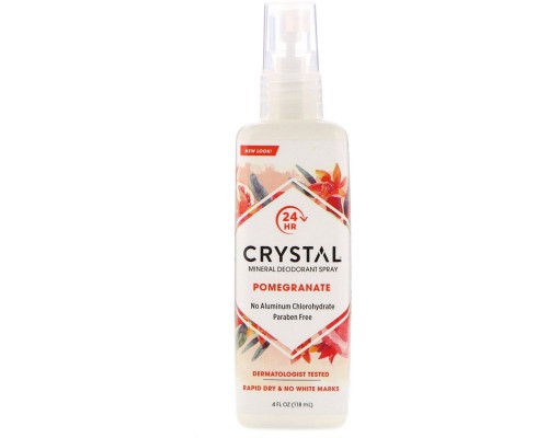 Кристал дезодорант-спрей для тіла гранат Crystal Body Deodorant (Deodorant Body Spray) 118 мл Кристал дезодорант-спрей для тіла гранат Crystal Body Deodorant (Deodorant Body Spray) 118 мл