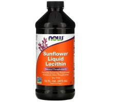 Лецитин Now Foods (Sunflower Lecithin) 473 мл