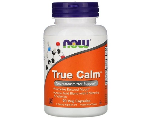 Вітаміни для настрою Now Foods (True Calm) 90 вегетаріанських капсул Вітаміни для настрою Now Foods (True Calm) 90 вегетаріанських капсул