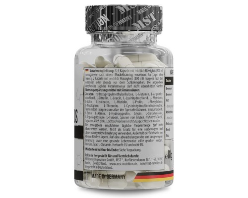Комплекс Амінокислот MST (21 Amino Acids) 1100 мг, 60 капсул Комплекс Амінокислот MST (21 Amino Acids) 1100 мг, 60 капсул