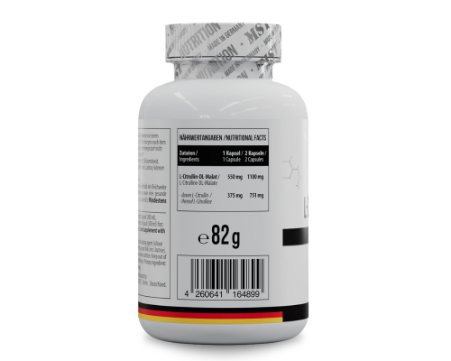 L-Цитрулін MST 1100 мг, 120 капсул