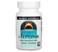 Триптофан Source Naturals (L-Tryptophan) 500 мг 30 таблеток