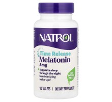 Мелатонін повільного вивільнення Natrol (Melatonin) 5 мг 100 таблеток