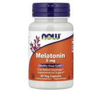 Мелатонин Now Foods (Melatonin) 5 мг 60 капсул