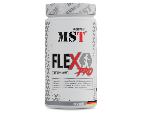 Комплекс для суглобів і зв’язок Flex PRO із колагеном MST 600 г, 40 порцій (смак в асортименті)