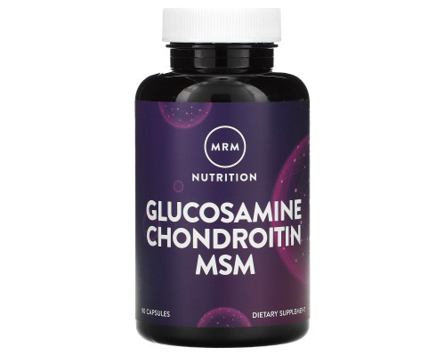 Глюкозамин хондроитин и МСМ MRM (Glucosamine Chondroitin MSM) 90 капсул