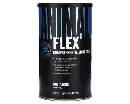 Комплексний догляд за суглобами (Flex) Animal 44 пакетики з таблетками Комплексний догляд за суглобами (Flex) Animal 44 пакетики з таблетками