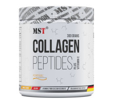 Пептиды коллагена с витамином С MST (Collagen Peptides) 300 г, вкус в ассортименте