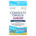 Nordic Naturals, Complete Omega Junior, для детей 6–12 лет, со вкусом лимона, 283 мг, 90 мини-капсул