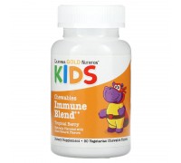 Зміцнення імунітету для дітей California Gold Nutrition 90 жувальних таблеток зі смаком тропічних ягід