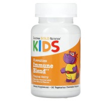 Зміцнення імунітету для дітей California Gold Nutrition 90 жувальних таблеток зі смаком тропічних ягід