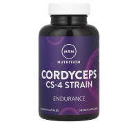 Кордицепс CS-4 MRM Nutrition 750 мг, 60 веганських капсул