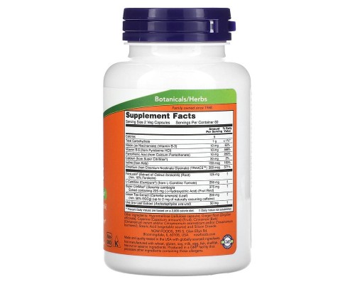 Дієтична добавка Diet Support NOW Foods 120 рослинних капсул Дієтична добавка Diet Support NOW Foods 120 рослинних капсул