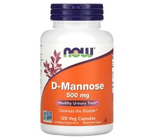 Д-Маноза NOW Foods 500 мг, 120 растительных капсул