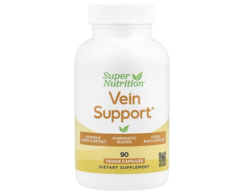 Добавка для підтримки вен із діосміном з апельсина Super Nutrition 90 вегетаріанських капсул Добавка для підтримки вен із діосміном з апельсина Super Nutrition 90 вегетаріанських капсул