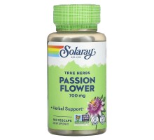 Пасифлора Solaray (Passion Flower) 700 мг 100 капсул