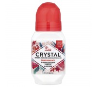 Натуральний кульковий дезодорант CRYSTAL 66 мл з гранатом