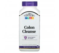 Colon Cleanse для підтримки травної системи 21st Century 120 веганських капсул