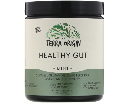 Вітаміни для кишечника Terra Origin (Healthy Gut Mint) 222 г (смаки в асортименті)