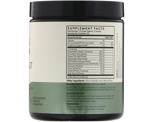 Вітаміни для кишечника Terra Origin (Healthy Gut Mint) 222 г (смаки в асортименті)