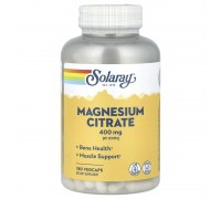 Цитрат магнію Solaray (Magnesium Citrate) 400 мг 180 капсул