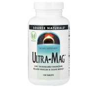 Магний, комплекс Ультра-Маг, Ultra-Mag Magnesium Complex. Source Naturals, 120 таблеток
