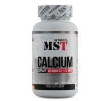 Цитрат кальцію Д3+К2 MK7 MST (Calcium citrate Vitamin D3 + K2 MK7) 60 таблеток