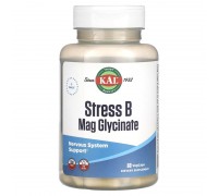 Вітаміни групи В і Магній Гліцинат «Stress B Mag Glycinate» KAL 60 веганських капсул