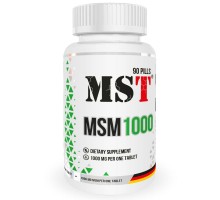 Метилсульфонілметан МСМ 1000 мг MST 90 таблеток