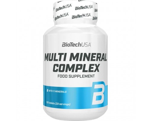 Мультимінеральний комлекс BiotechUSA Multimineral Complex 100 таблеток Мультимінеральний комлекс BiotechUSA Multimineral Complex 100 таблеток