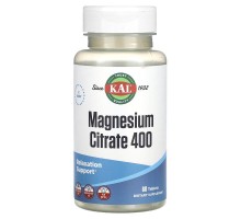 Цитрат магнію KAL (Magnesium Citrate) 400 мг 60 таблеток