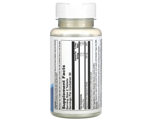 Цитрат магнію KAL (Magnesium Citrate) 400 мг 60 таблеток Цитрат магнію KAL (Magnesium Citrate) 400 мг 60 таблеток