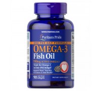 Риб'ячий жир Омега-3 Puritan's Pride (Triple Strength Omega-3 Fish Oil) 950 мг 90 капсул